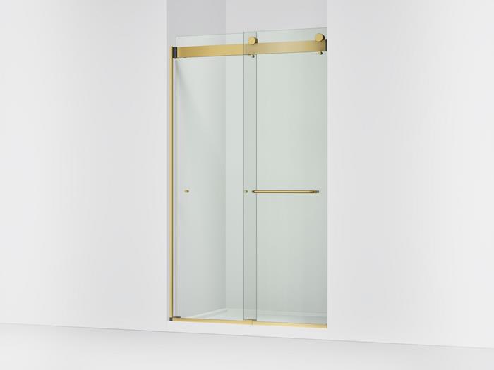 Kohler - Stoneridge 44-48 Inch W x 80-1/4 Inch H bypass shower door with 3/8 Inch-thick Crystal Clear glass