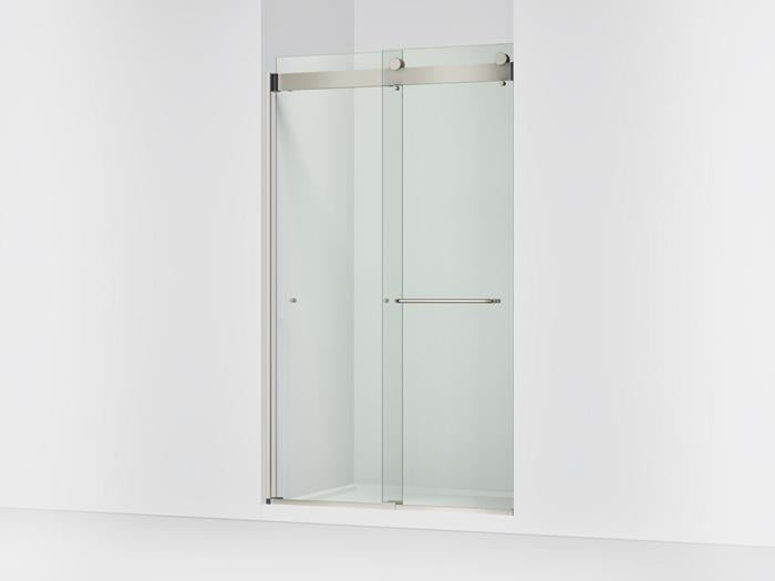Kohler - Stoneridge 44-48 Inch W x 80-1/4 Inch H bypass shower door with 3/8 Inch-thick Crystal Clear glass