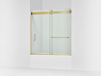 Kohler - Stoneridge  54-60 Inch W x 61-7/16 Inch H bypass bath door with 3/8 Inch-thick Crystal Clear glass