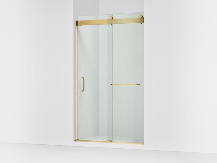 Kohler - Stoneridge 44-48 Inch W x 80-1/4 Inch H bypass shower door with 3/8 Inch-thick Crystal Clear glass