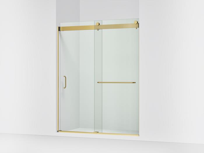 Kohler - Stoneridge 60-66 Inch W x 80-1/4 Inch H bypass shower door with 3/8 Inch-thick Crystal Clear glass