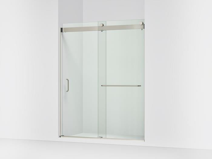Kohler - Stoneridge 60-66 Inch W x 80-1/4 Inch H bypass shower door with 3/8 Inch-thick Crystal Clear glass