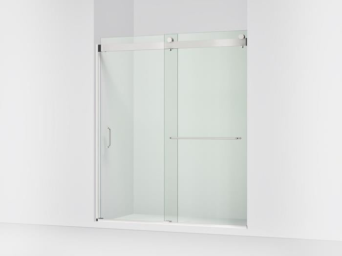 Kohler - Stoneridge 66-72 W x 80-1/4 Inch H bypass shower door with 3/8 Inch -thick Crystal Clear glass