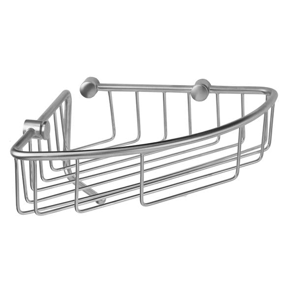 Jaclo - Corner Wire Basket with Cloth Holder