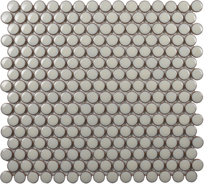 Roca Tile - 12 x 12 Inch Penny Round MosaicMax