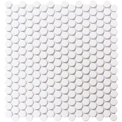 Roca Tile - Penny Round 12 x 12 Inch ArtisMosaic
