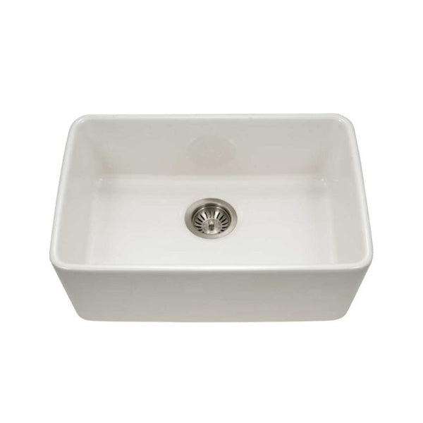 Hamat - Chelsea 24 Inch Undermount Fireclay Single Bowl Kitchen Sink