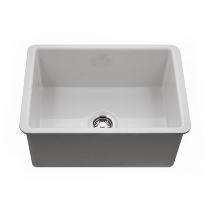 Hamat - Chelsea 26 Inch Undermount Fireclay Single Bowl Kitchen Sink