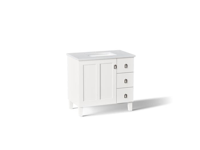 Kohler - Poplin Vanity, 36 Combo