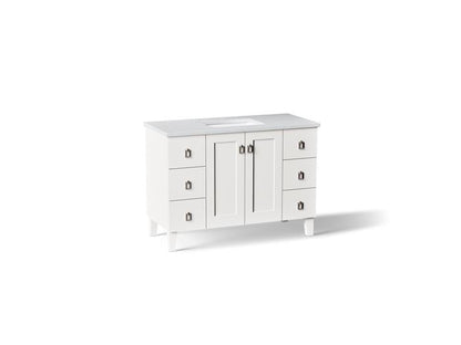 Kohler - Poplin Vanity, 48 Combo