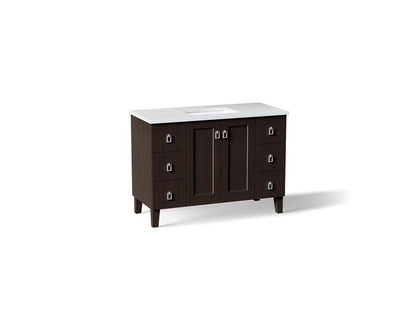 Kohler - Poplin Vanity, 48 Combo