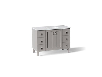 Kohler - Poplin Vanity, 48 Combo