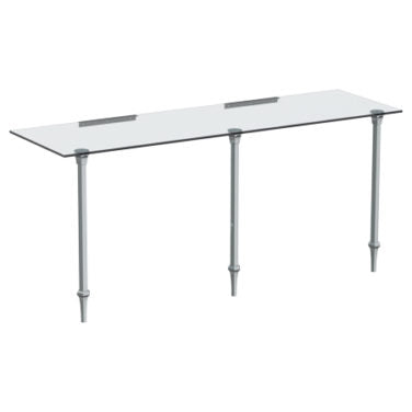 Watermark - Console Legs For 60 Inch Double Counter Tops, Up to 72 Inch