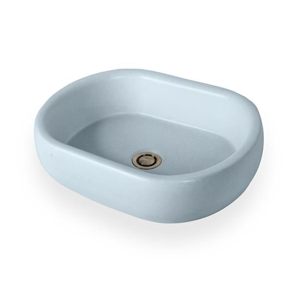 Lacava - Newterra Vessel Sink Made Of Concrete, No Overflow.