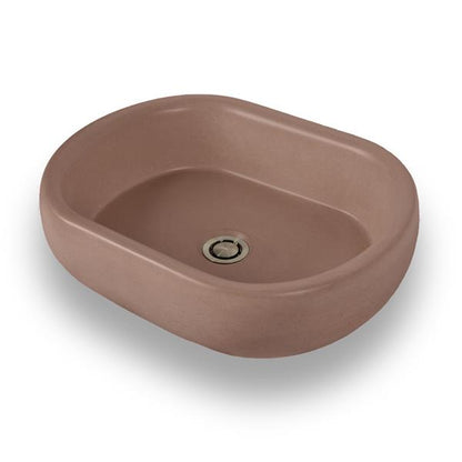 Lacava - Newterra Vessel Sink Made Of Concrete, No Overflow.