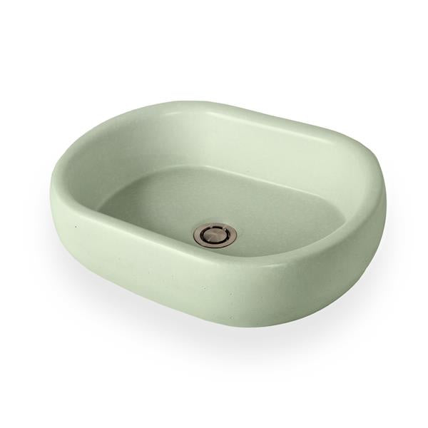 Lacava - Newterra Vessel Sink Made Of Concrete, No Overflow.