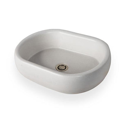 Lacava - Newterra Vessel Sink Made Of Concrete, No Overflow.