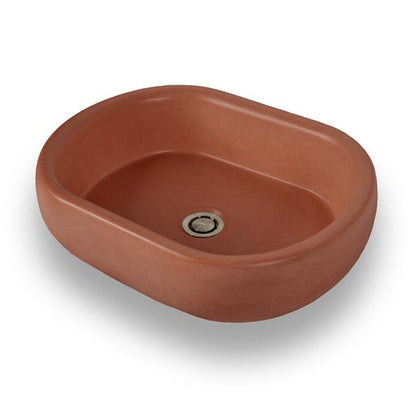 Lacava - Newterra Vessel Sink Made Of Concrete, No Overflow.