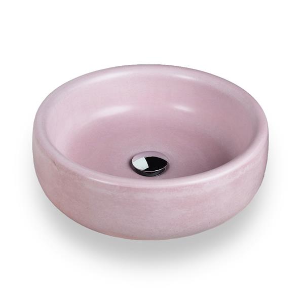 Lacava - Newterra Vessel Sink Made Of Concrete, No Overflow