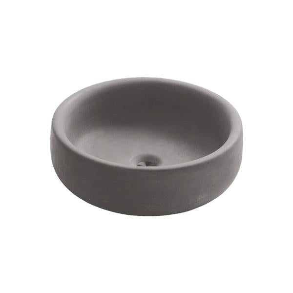 Lacava - Newterra Vessel Sink Made Of Concrete, No Overflow