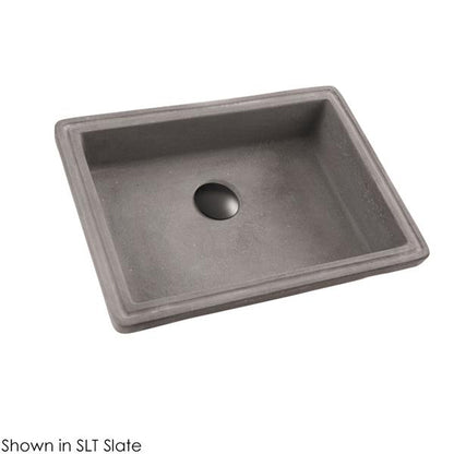 Lacava - Newterra Undermount Sink Made Of Concrete, No Overflow.