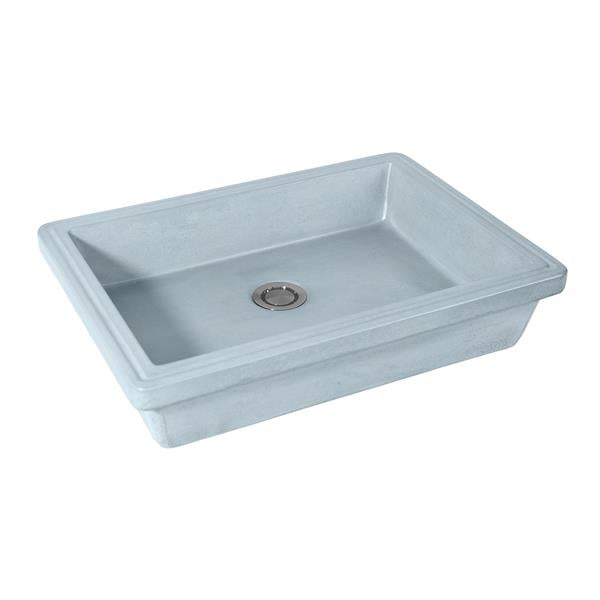 Lacava - Newterra Undermount Sink Made Of Concrete, No Overflow.