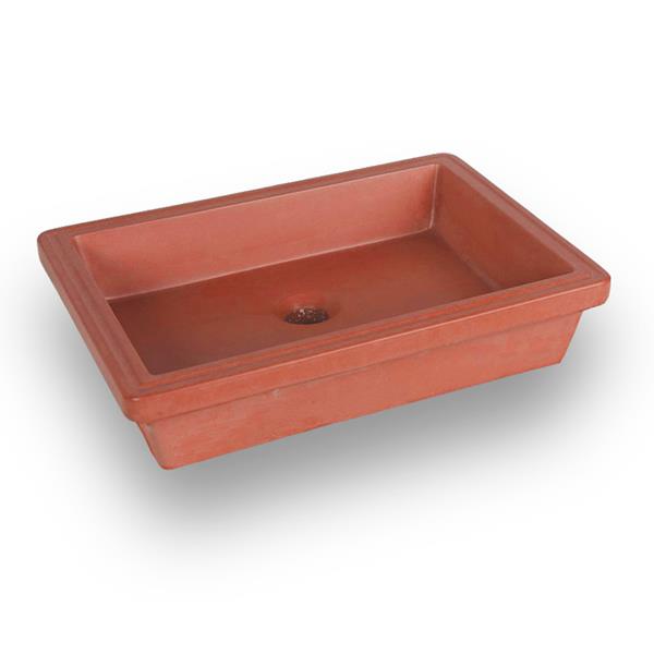 Lacava - Newterra Undermount Sink Made Of Concrete, No Overflow.