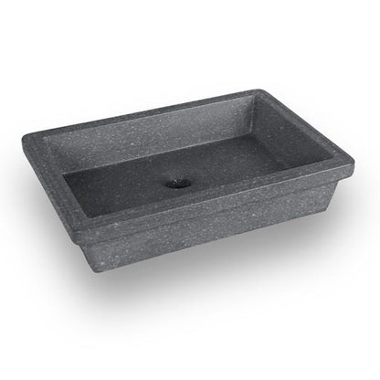 Lacava - Newterra Undermount Sink Made Of Concrete, No Overflow.
