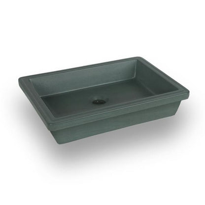 Lacava - Newterra Undermount Sink Made Of Concrete, No Overflow.