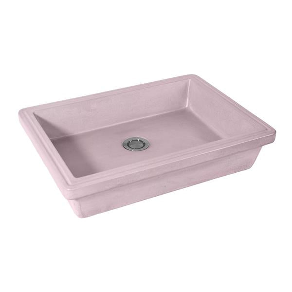 Lacava - Newterra Undermount Sink Made Of Concrete, No Overflow.