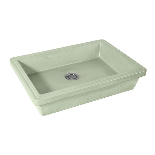 Lacava - Newterra Undermount Sink Made Of Concrete, No Overflow.