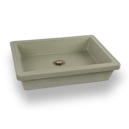 Lacava - Newterra Undermount Sink Made Of Concrete, No Overflow.