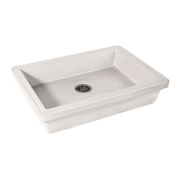 Lacava - Newterra Undermount Sink Made Of Concrete, No Overflow.