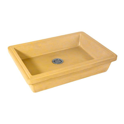 Lacava - Newterra Undermount Sink Made Of Concrete, No Overflow.