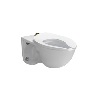 Toto - Commercial Wall Mount Tornado Toilet Bowl Less Seat - Top Inlet Spud