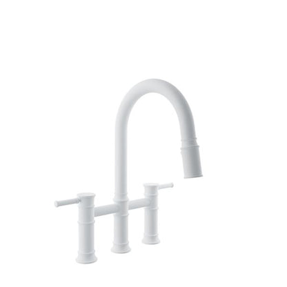 Baril - Kitchen Bridge kitchen faucet with 2-function pull-down spray