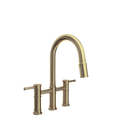 Baril - Villa Bridge kitchen faucet with 2-function pull-down spray