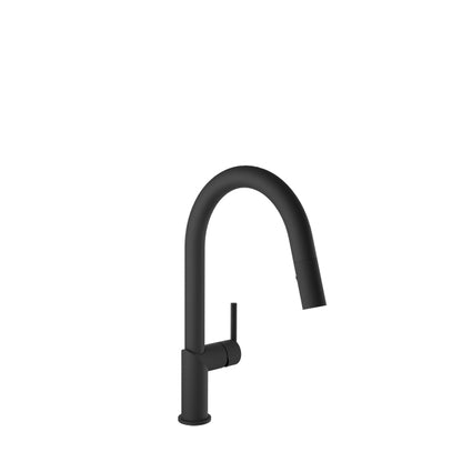 Baril - Vision III Single hole kitchen faucet with 2-function pull-down spray