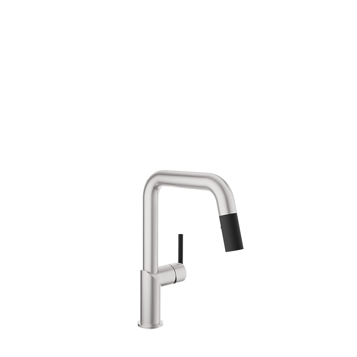 Baril - Vision IV Single hole kitchen faucet with 2-function pull-down spray