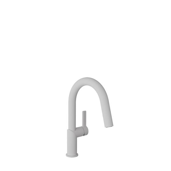 Baril - Vision Single-hole bar / prep kitchen faucet with 2-function pull-down spray