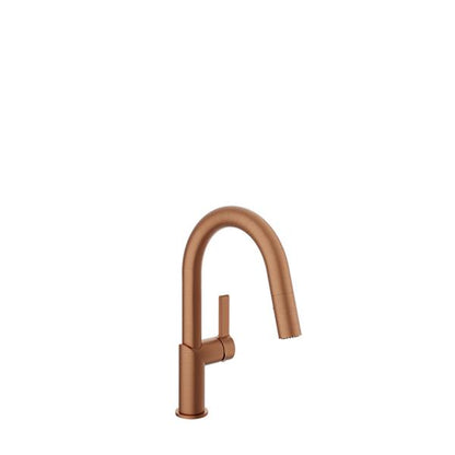 Baril - Vision Single-hole bar / prep kitchen faucet with 2-function pull-down spray