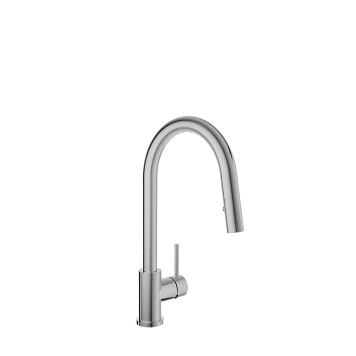 Baril - Unick Modern single hole kitchen faucet with single lever and 2-function pull-down spray