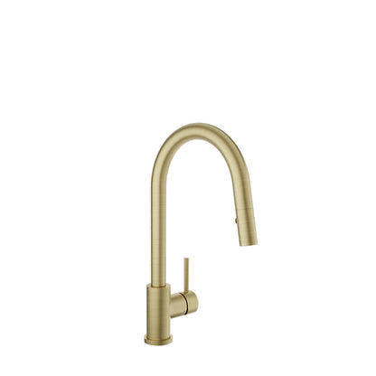 Baril - Unick Modern single hole kitchen faucet with single lever and 2-function pull-down spray