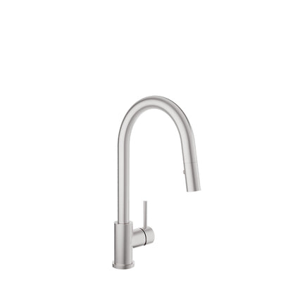 Baril - Unick Modern single hole kitchen faucet with single lever and 2-function pull-down spray