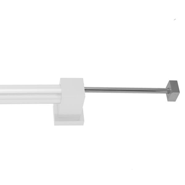 Jaclo - Horizontal CUBIX® Grab Bar Toilet Paper or Wash Cloth Holder