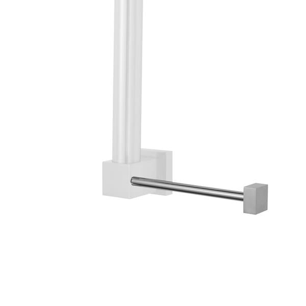 Jaclo - Vertical Right CUBIX® Grab Bar Toilet Paper or Wash Cloth Holder