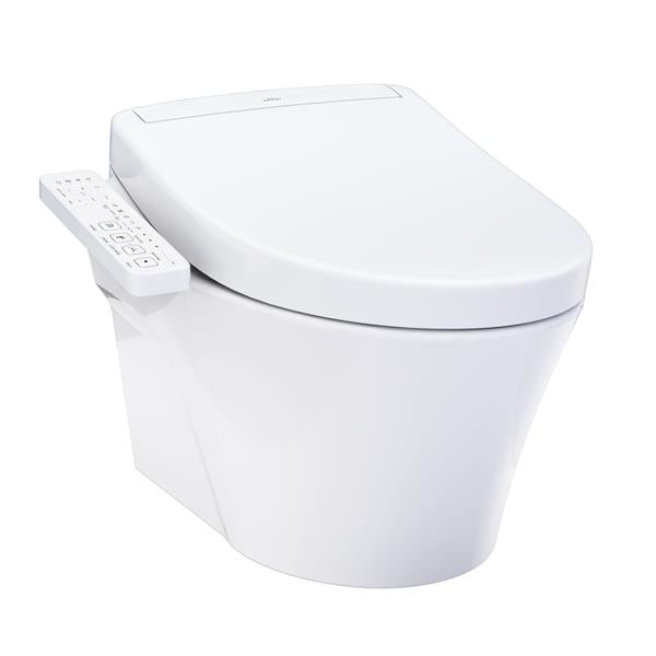 Toto - AP WASHLET+ Wall-Hung Elongated Toilet With S2 Contemporary Bidet Seat And Duofit In-Wall
