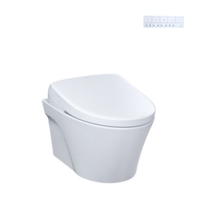 Toto - AP Washlet+ S7A Wall Hung Toilet With Auto Flush (0.9 & 1.28 Gpf)