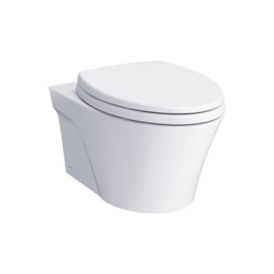 Toto - AP Wall-Hung Elongated Toilet and DuoFit In-Wall, with Copper Supply Line
