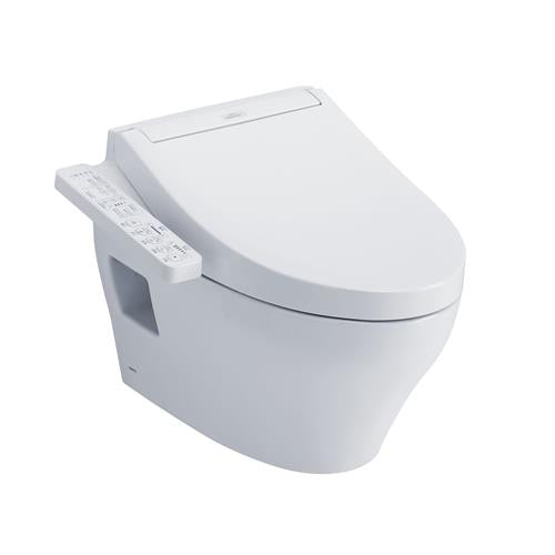 Toto - WASHLET+ EP Wall-Hung Elongated Toilet and WASHLET C2 Bidet Seat and DuoFit In-Wall